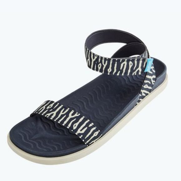 NATIVE Printed Ankle Strap Sandals - Picture 1 of 2